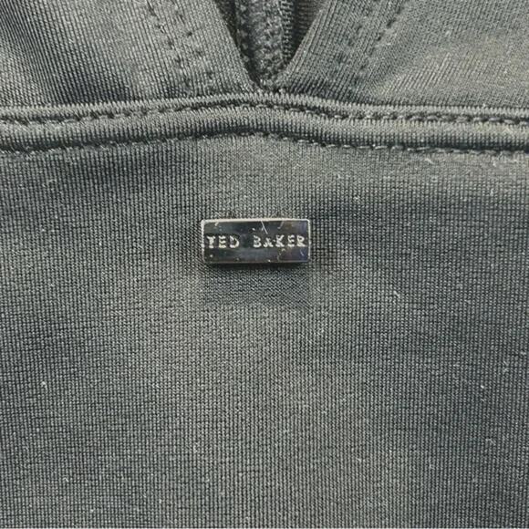 Ted Baker Black Halter One-Piece Swimsuit - Picture 6 of 8